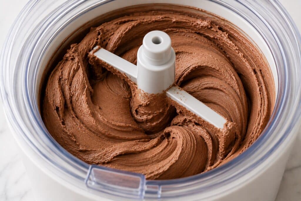 Correct Churn End Point For Chocolate Ice Cream