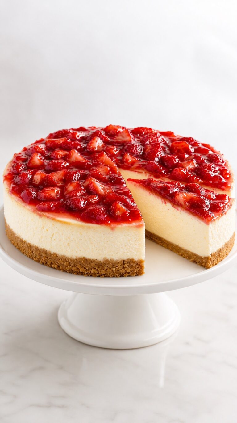 easy-strawberry-cheesecake
