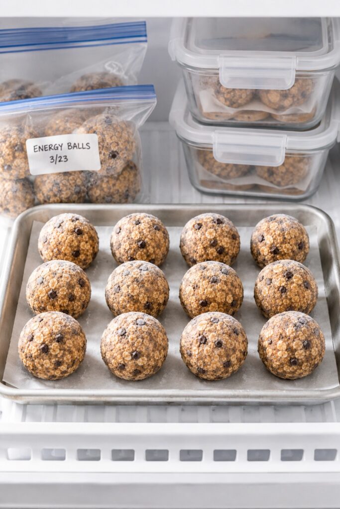 Energy Balls Freezing Guide