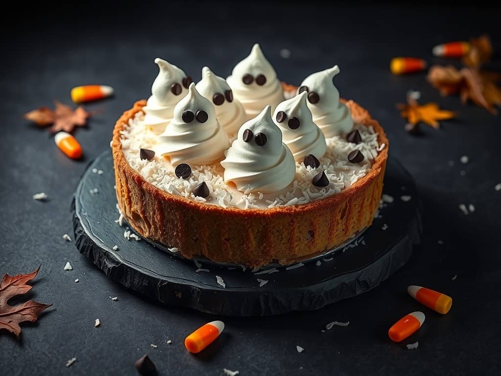 halloween_themed_coconut_cream_pie