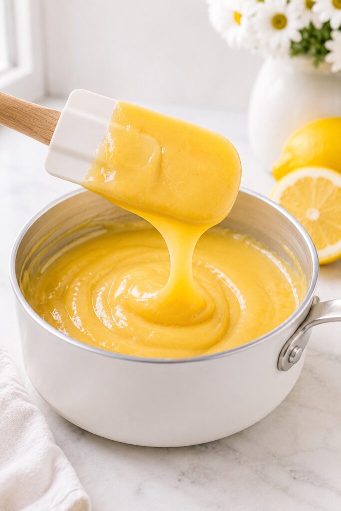 Lemon Curd Filling Consistency