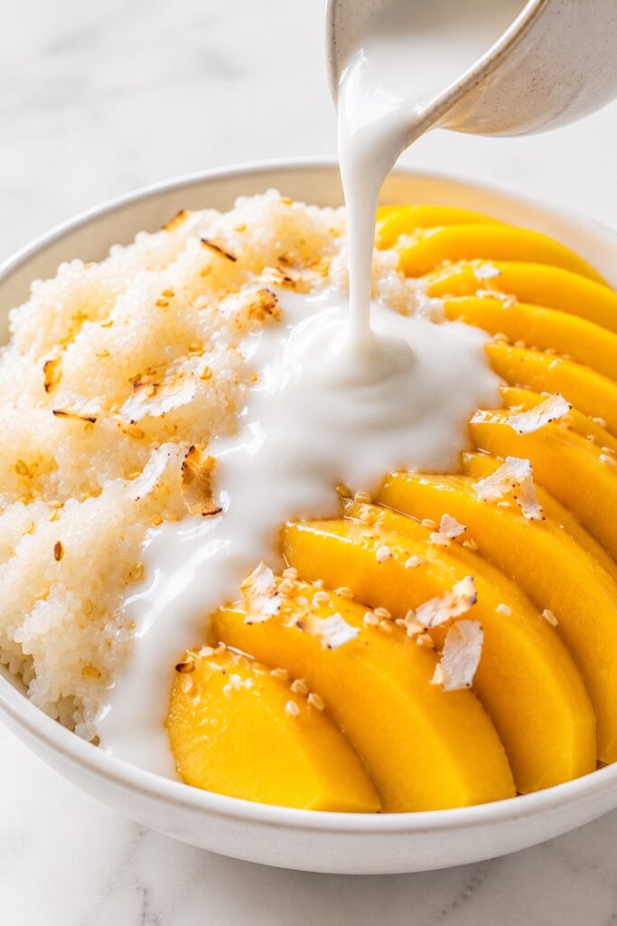 Mango Sticky Rice Serving
