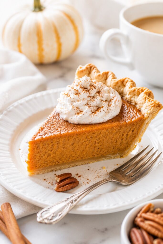 Pumpkin Pie Serving