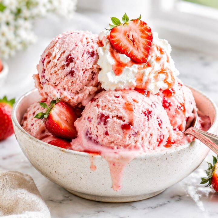 Strawberry Ice Cream Recipe