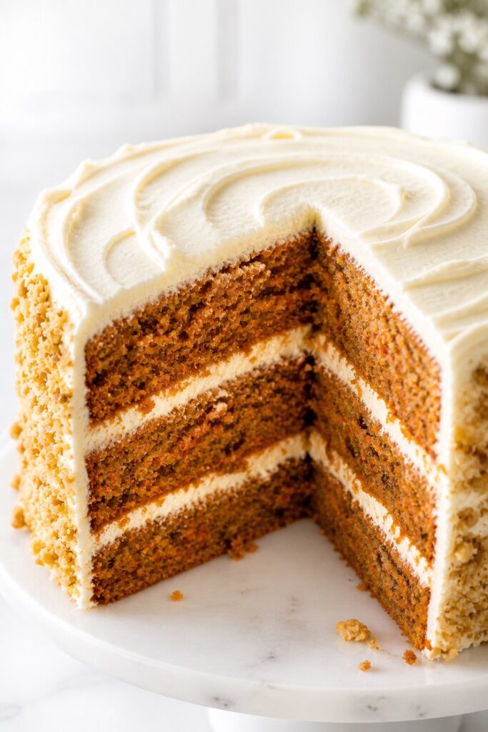 Carrot Cake Texture