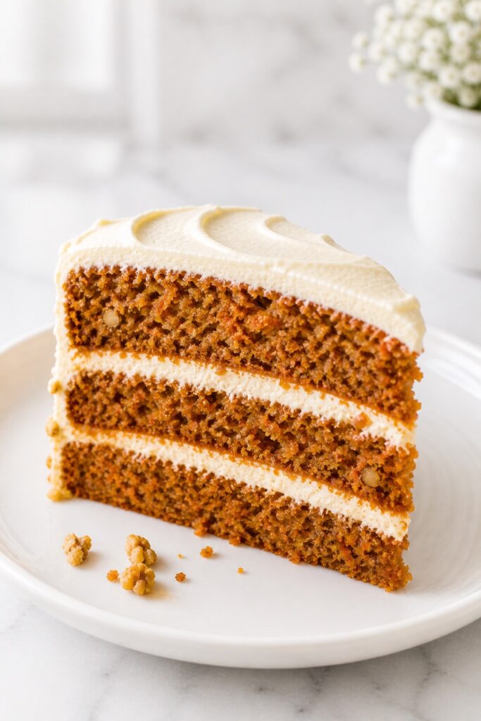 Carrot Cake Slice