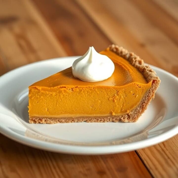 no bake pumpkin pie