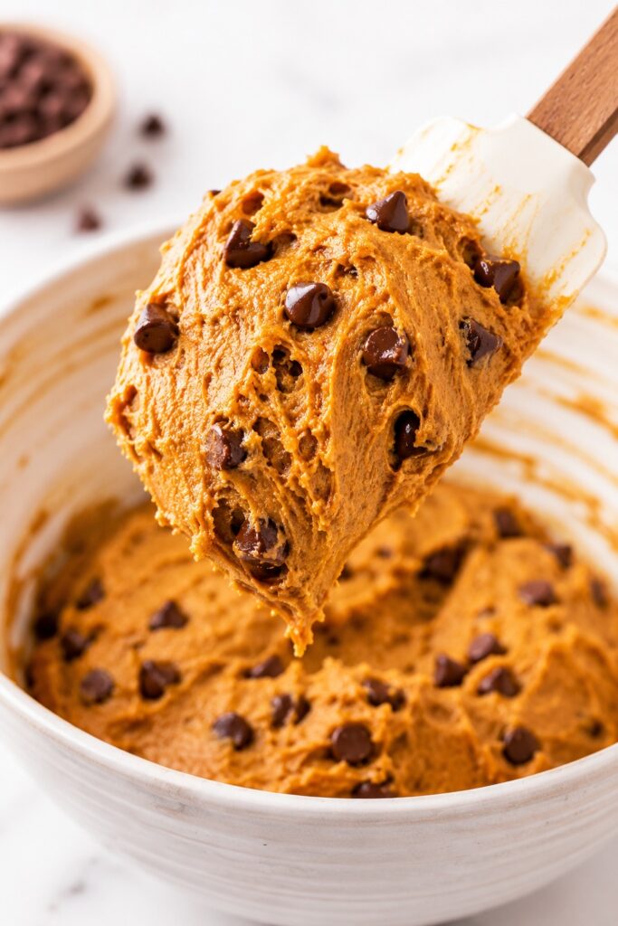 Pumpkin Chocolate Chip Muffins Batter