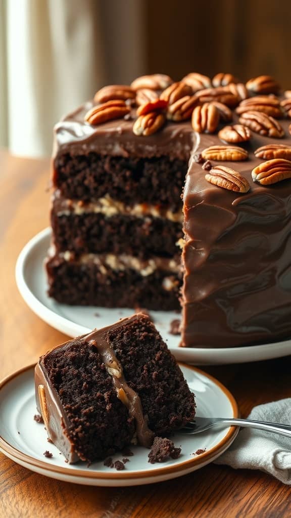 german chocolate cake recipe