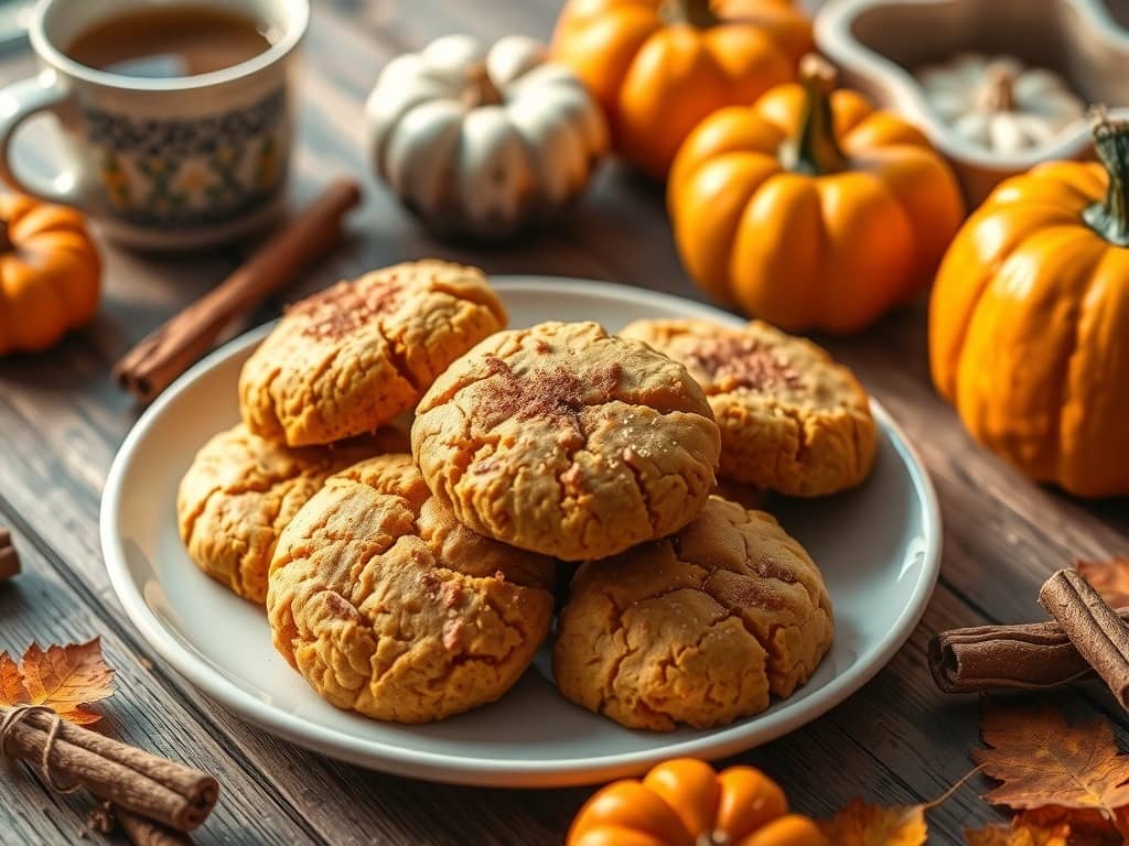 Pumpkin-Spice-Cookies