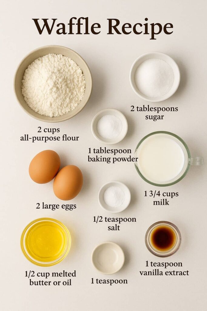 Waffles Recipe