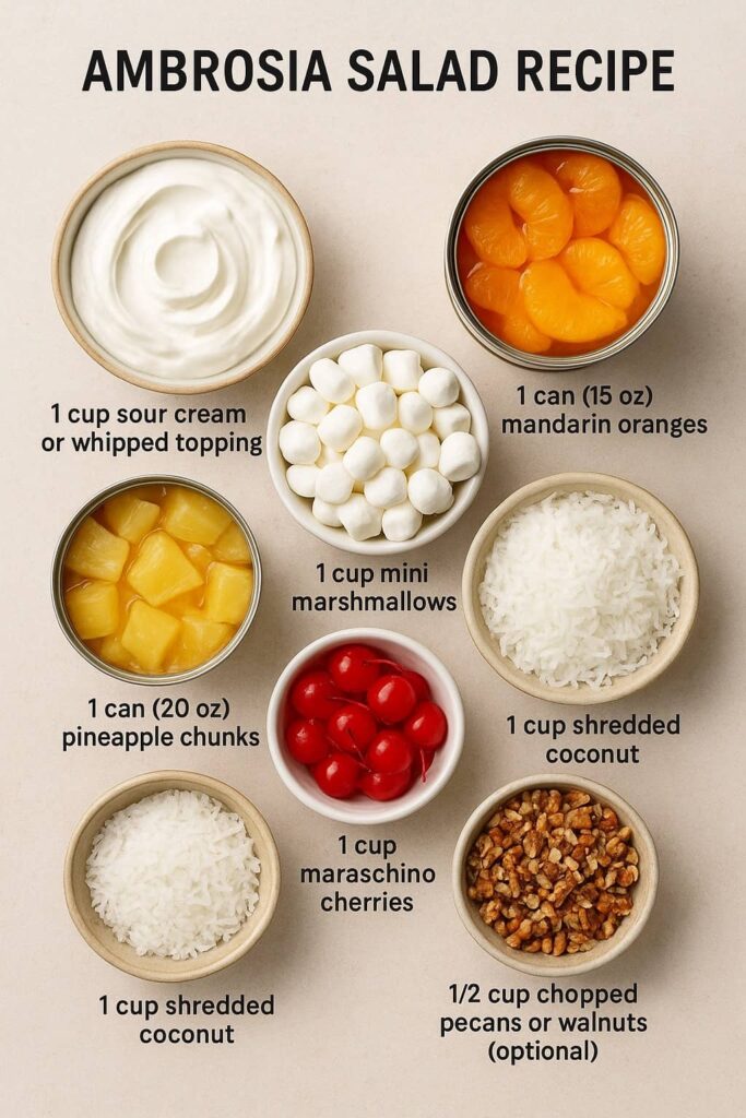 ambrosia salad recipe