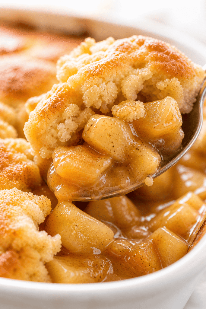 Apple Cobbler Texture Close-up