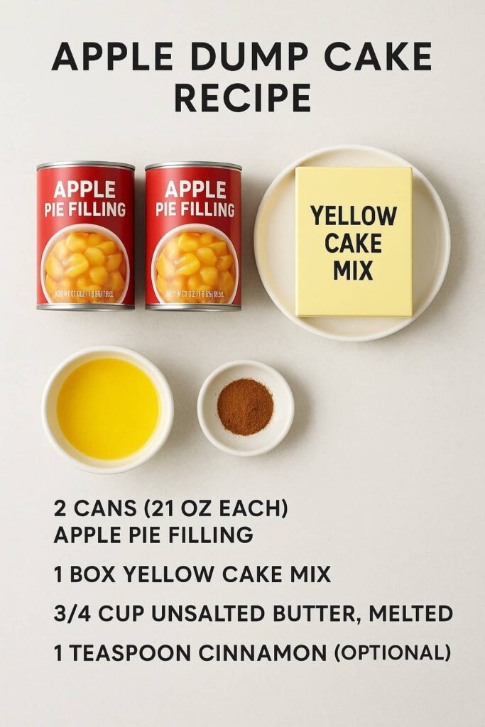 apple dump cake recipe