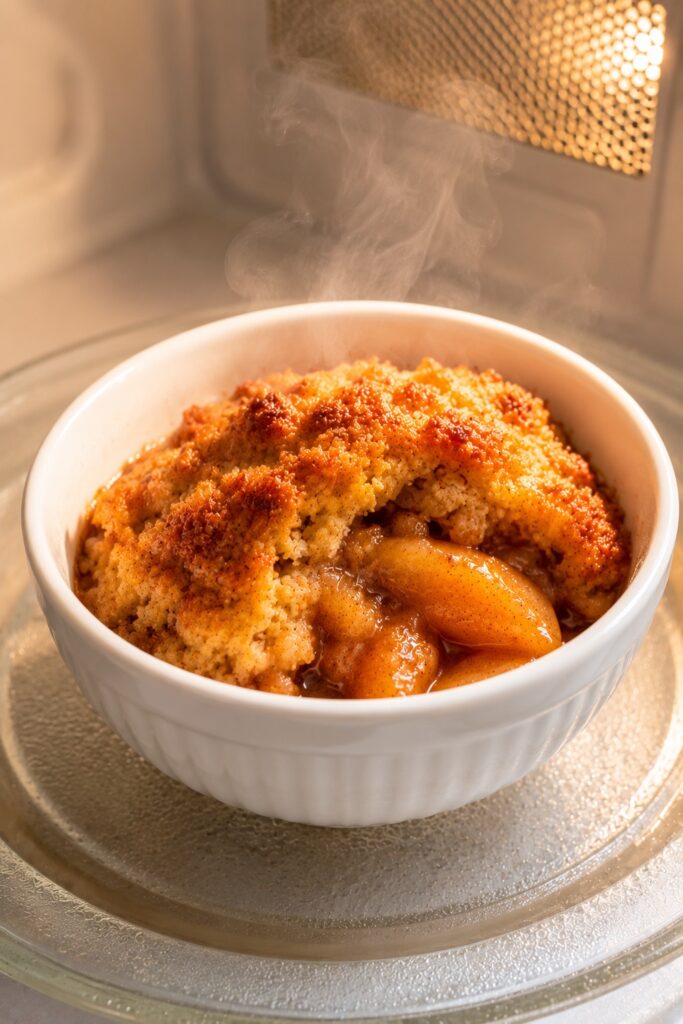 Apple Dump Cake Reheating