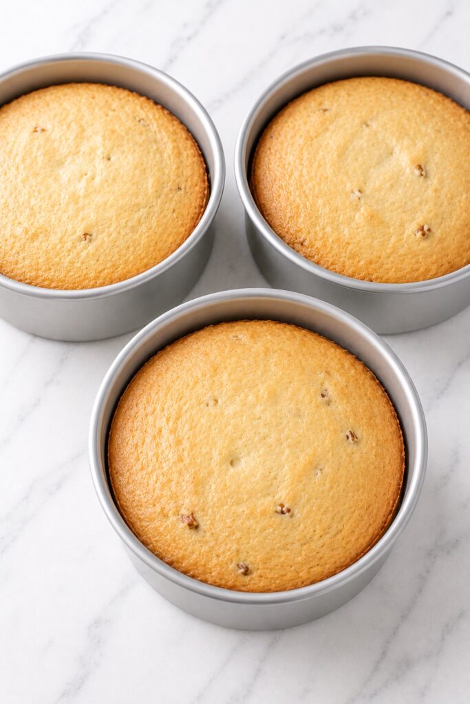 Baked Italian Cream Cake