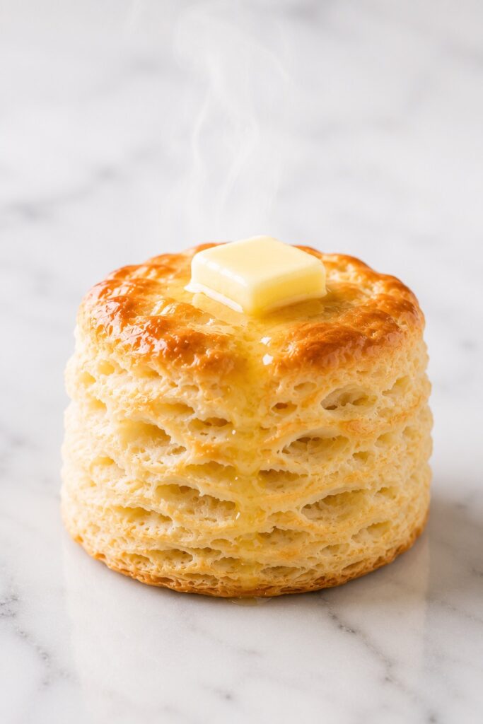 Tall Buttermilk Biscuits Homemade