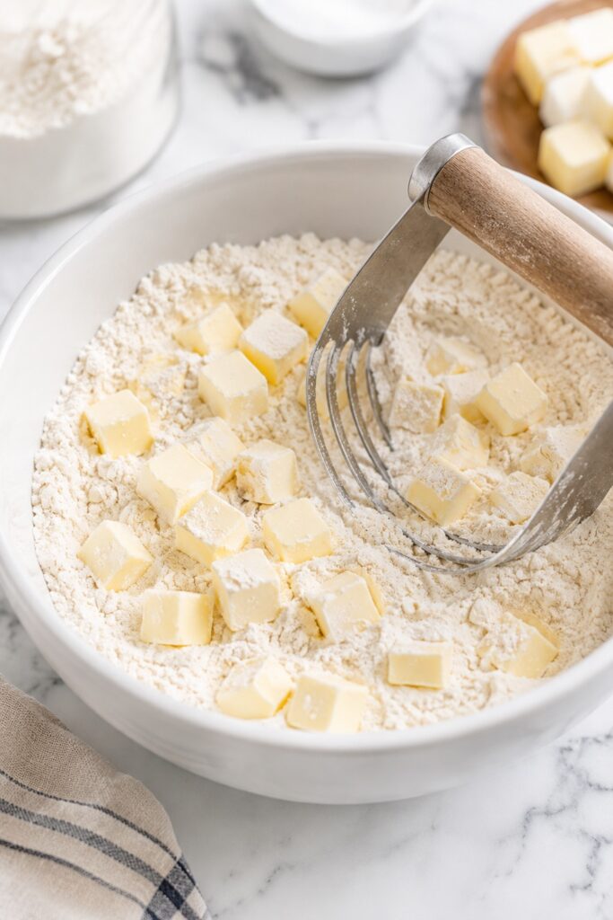 Cold Butter In the Buttermilk Biscuits Dough
