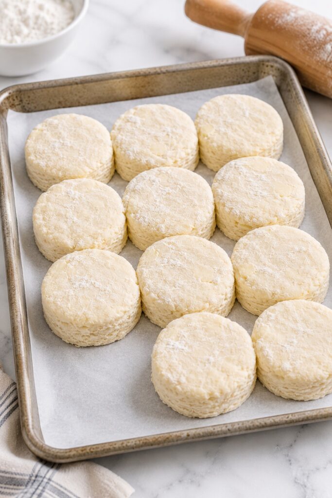 Buttermilk Biscuits Ready for Baking