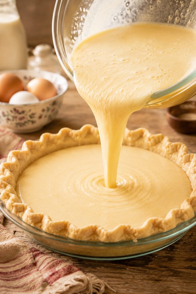 Buttermilk Pie Pouring Custard Filling