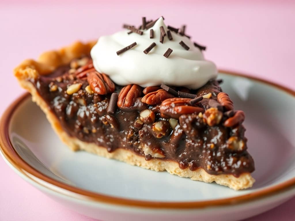 Chocolate pecan pie