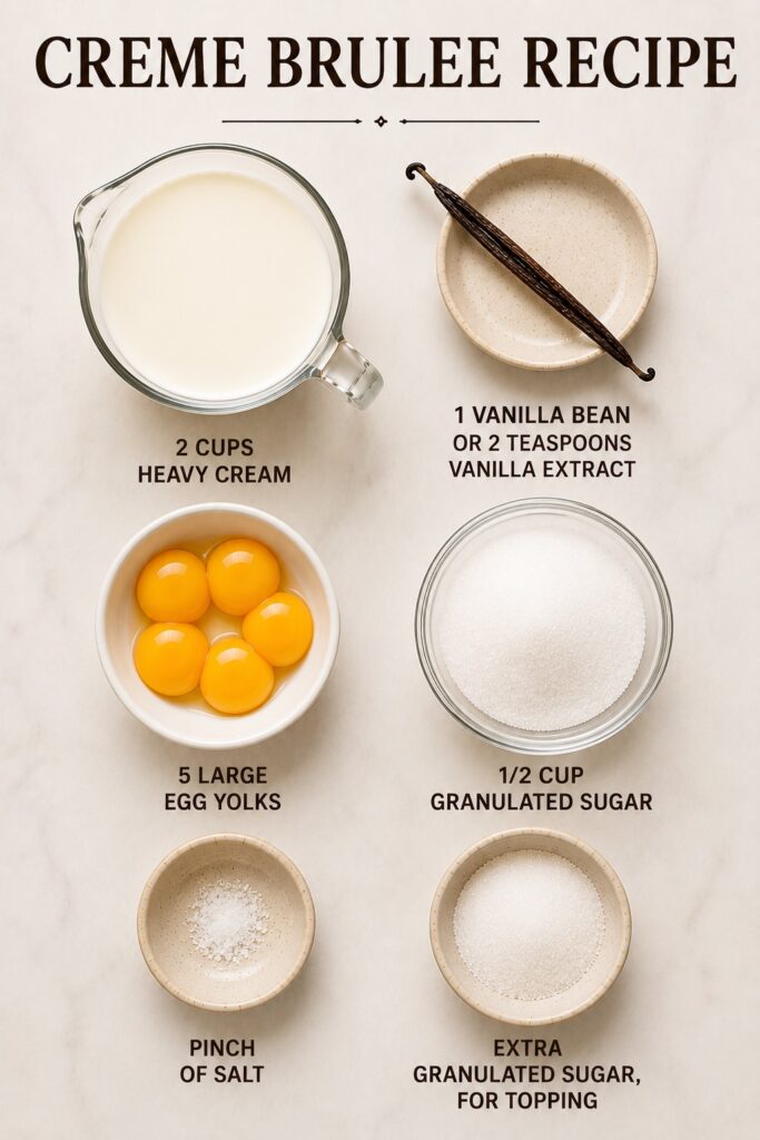 Creme Brulee Recipe