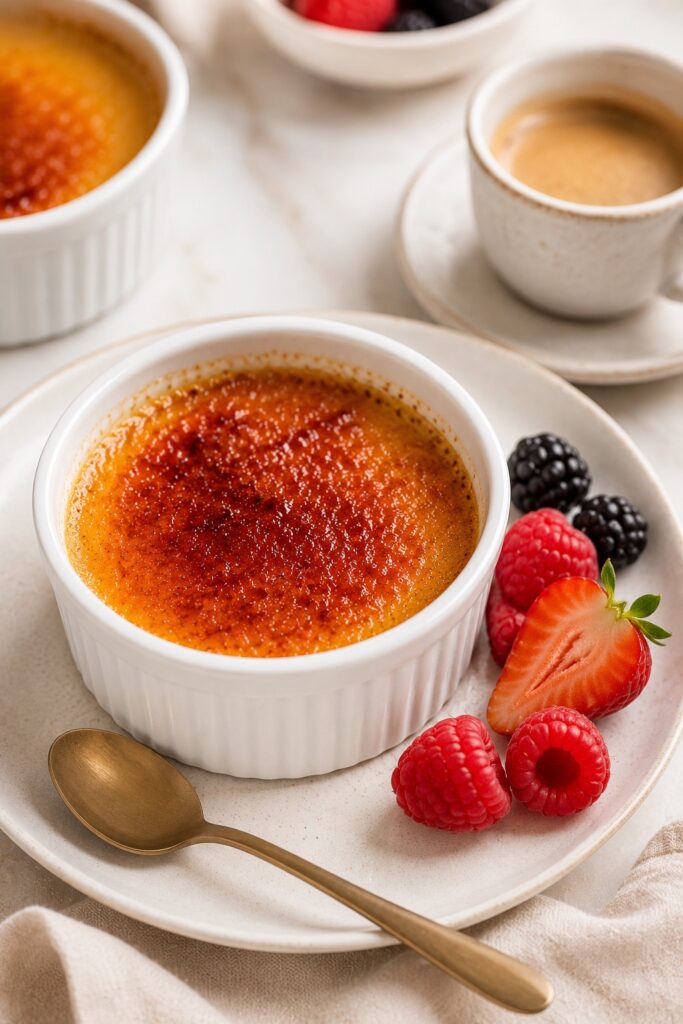 Creme Brulee Serving