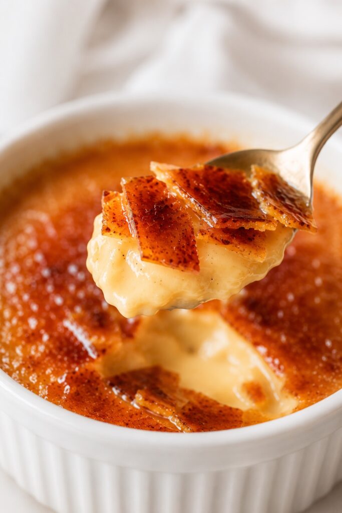 Creme Brulee Spoon Serving