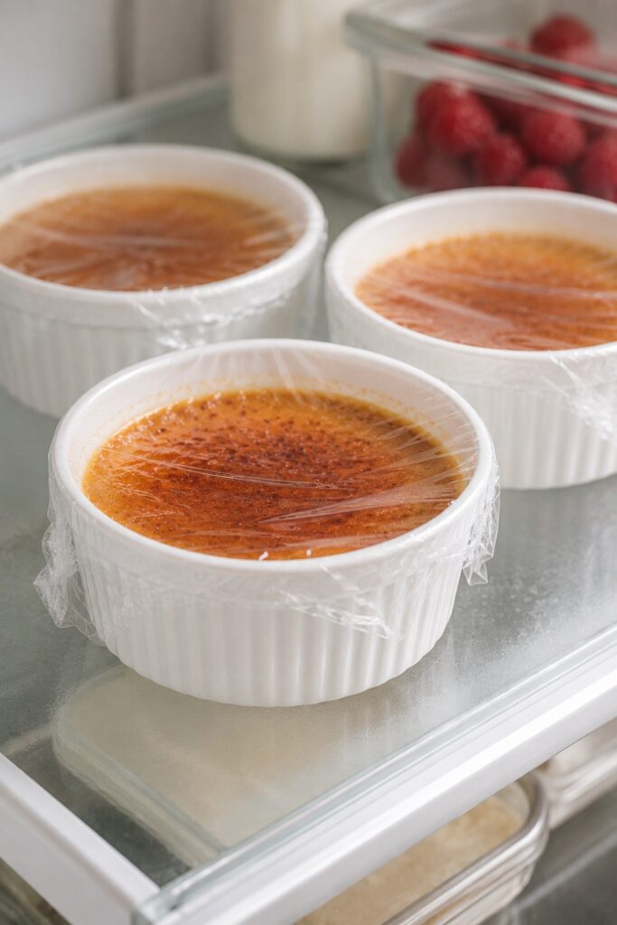 Creme Brulee Storage