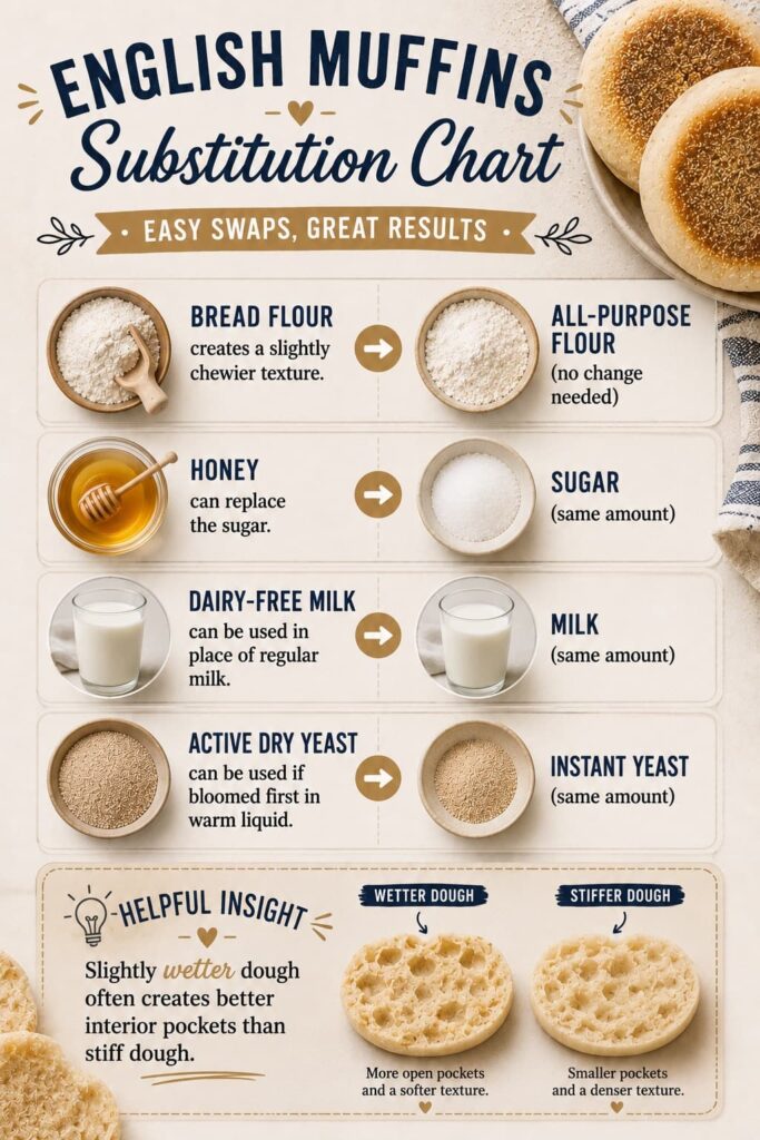 English Muffin Recipe Substitutions
