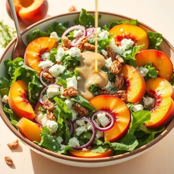peach-salad