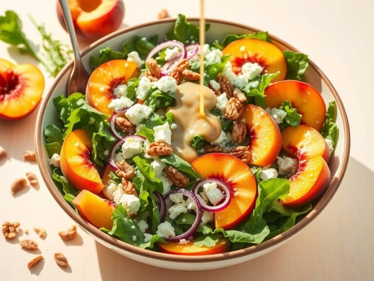 peach-salad