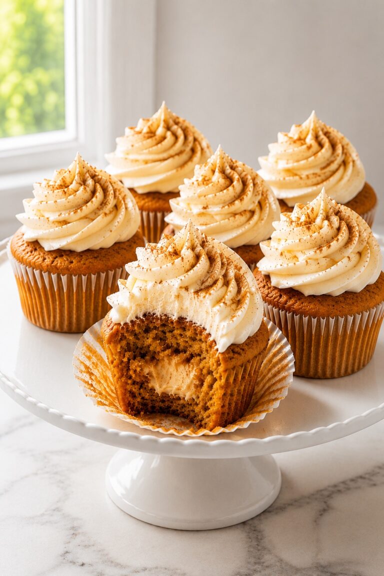 Pumpkin Pie Cupcakes