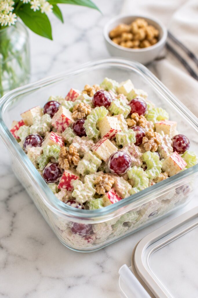 Waldorf Salad Storage