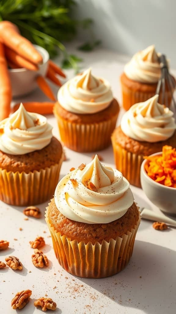 Carrot-Cake-Cupcakes