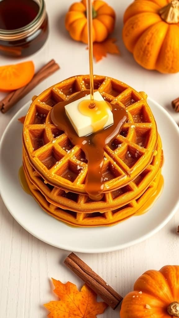 How to Make Pumpkin Waffles