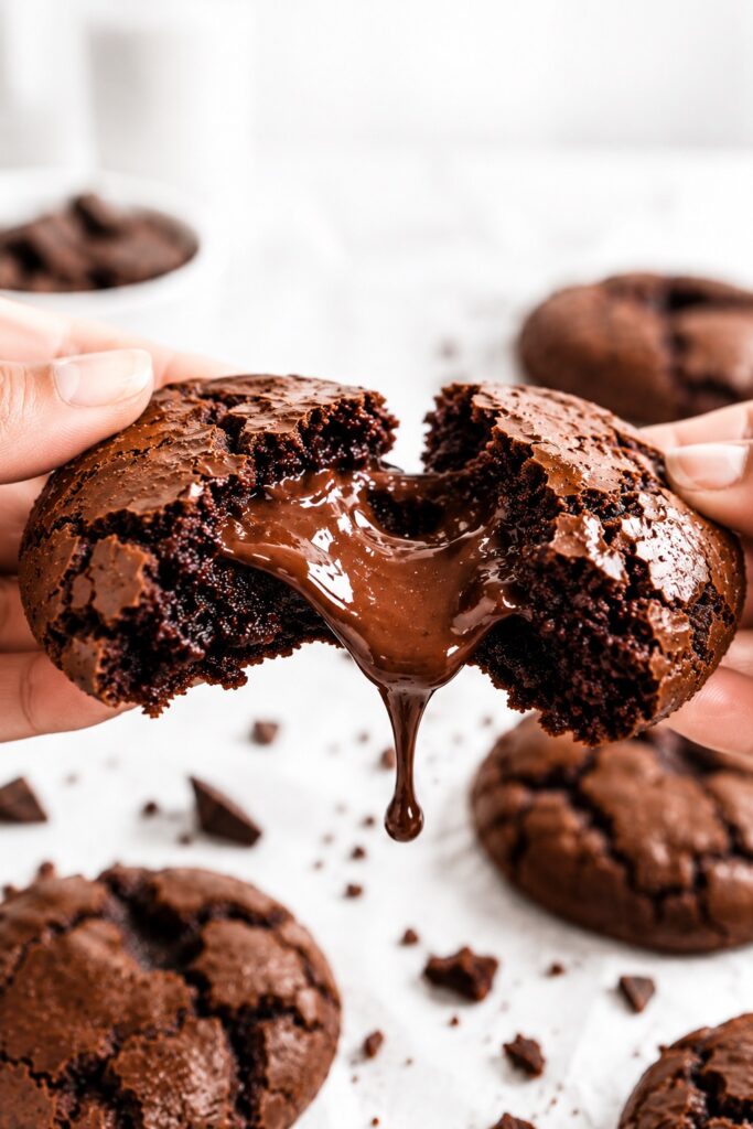 Brownie Cookies Pull Break