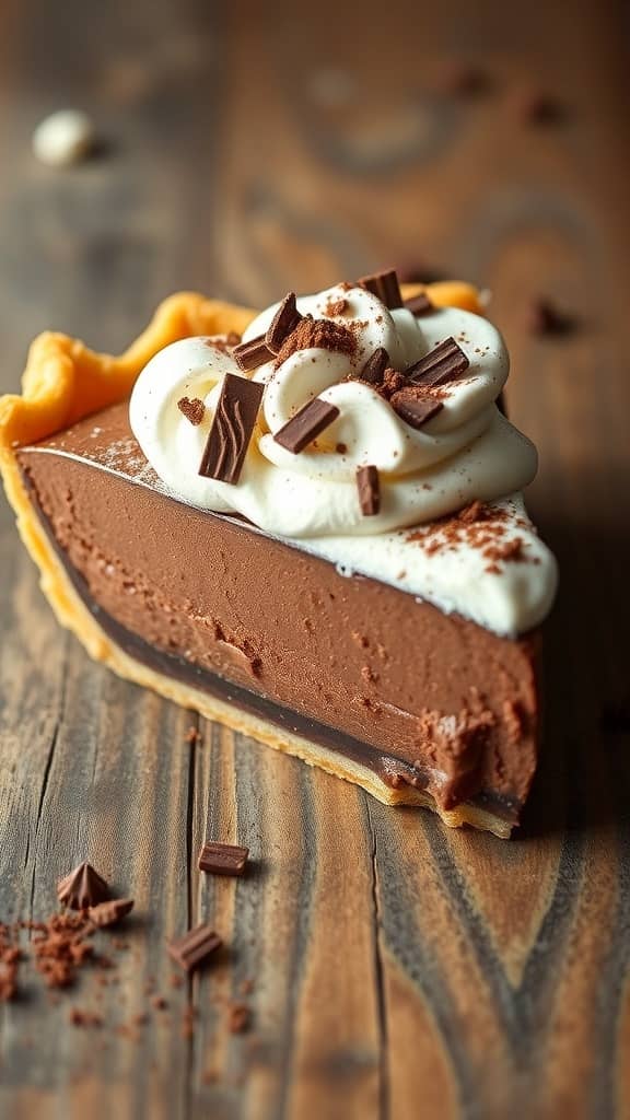 chocolate cream pie