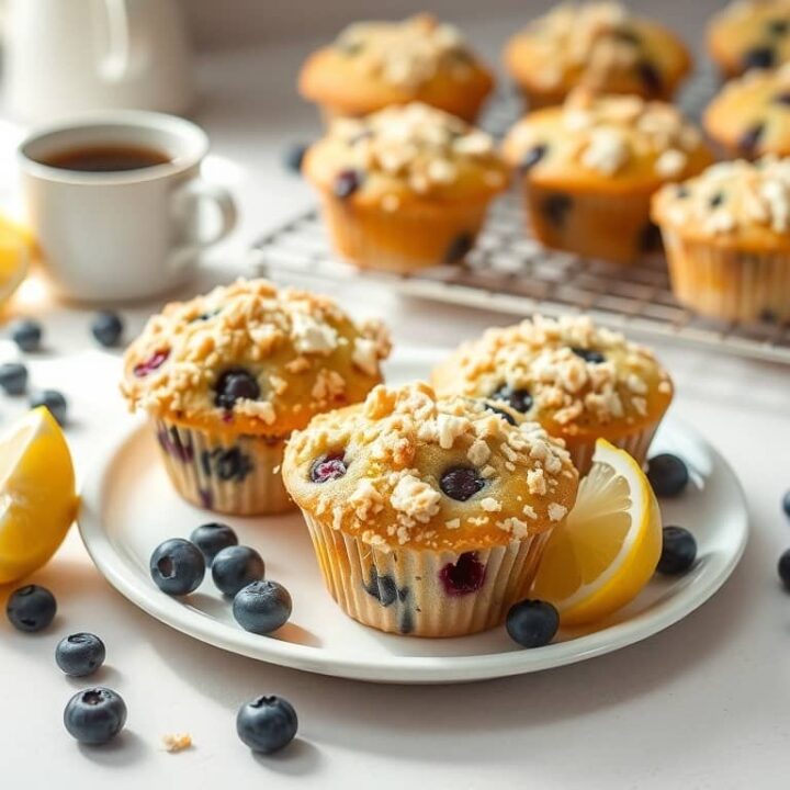 lemon-blueberry-muffins