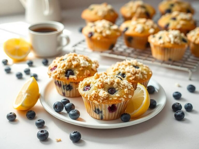 lemon-blueberry-muffins