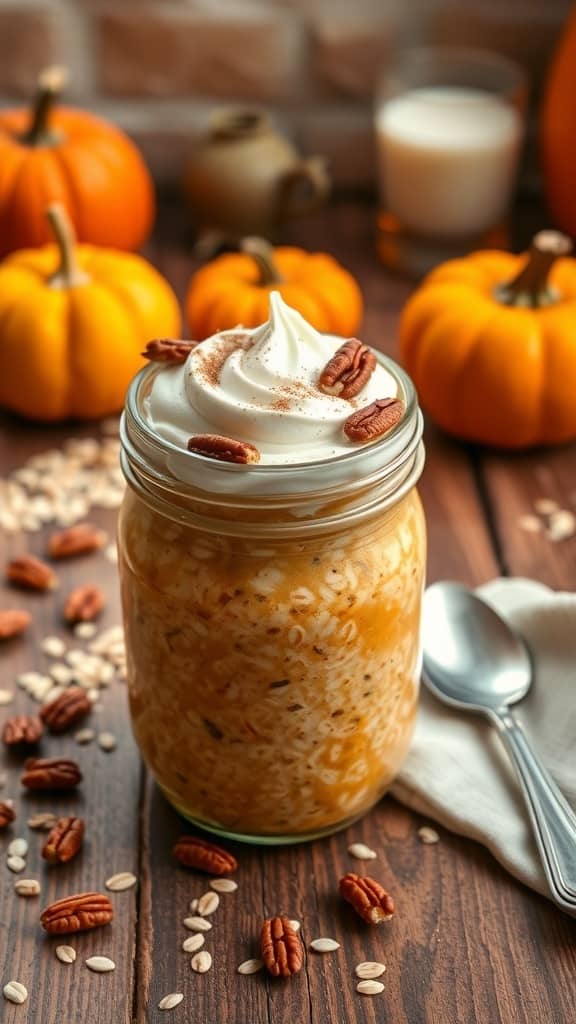 Pumpkin Overnight Oats