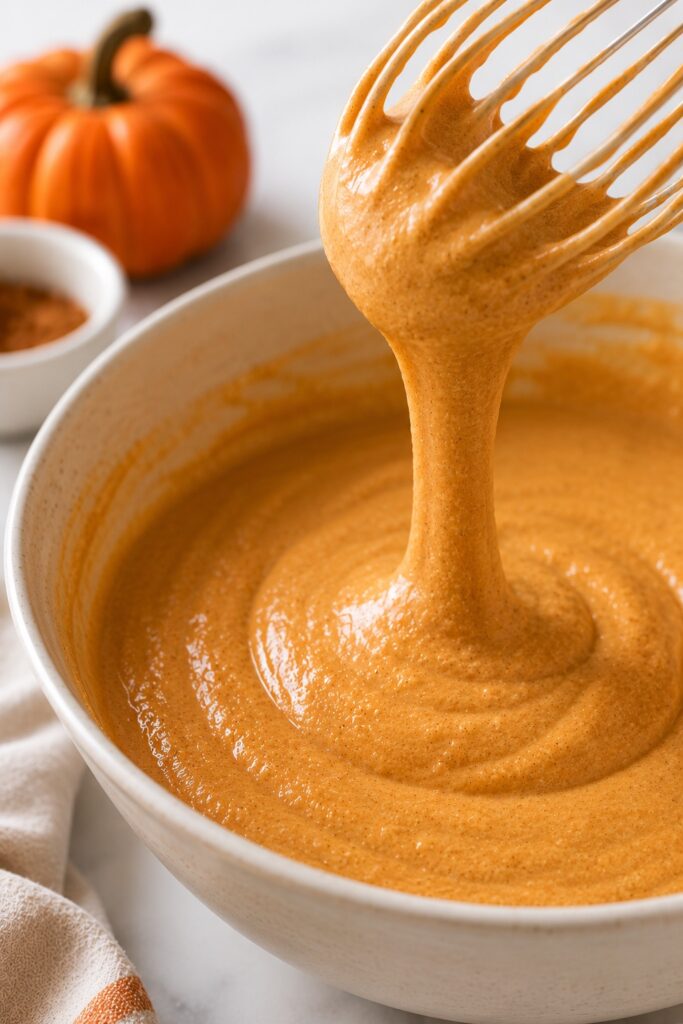 Pumpkin Waffles Batter