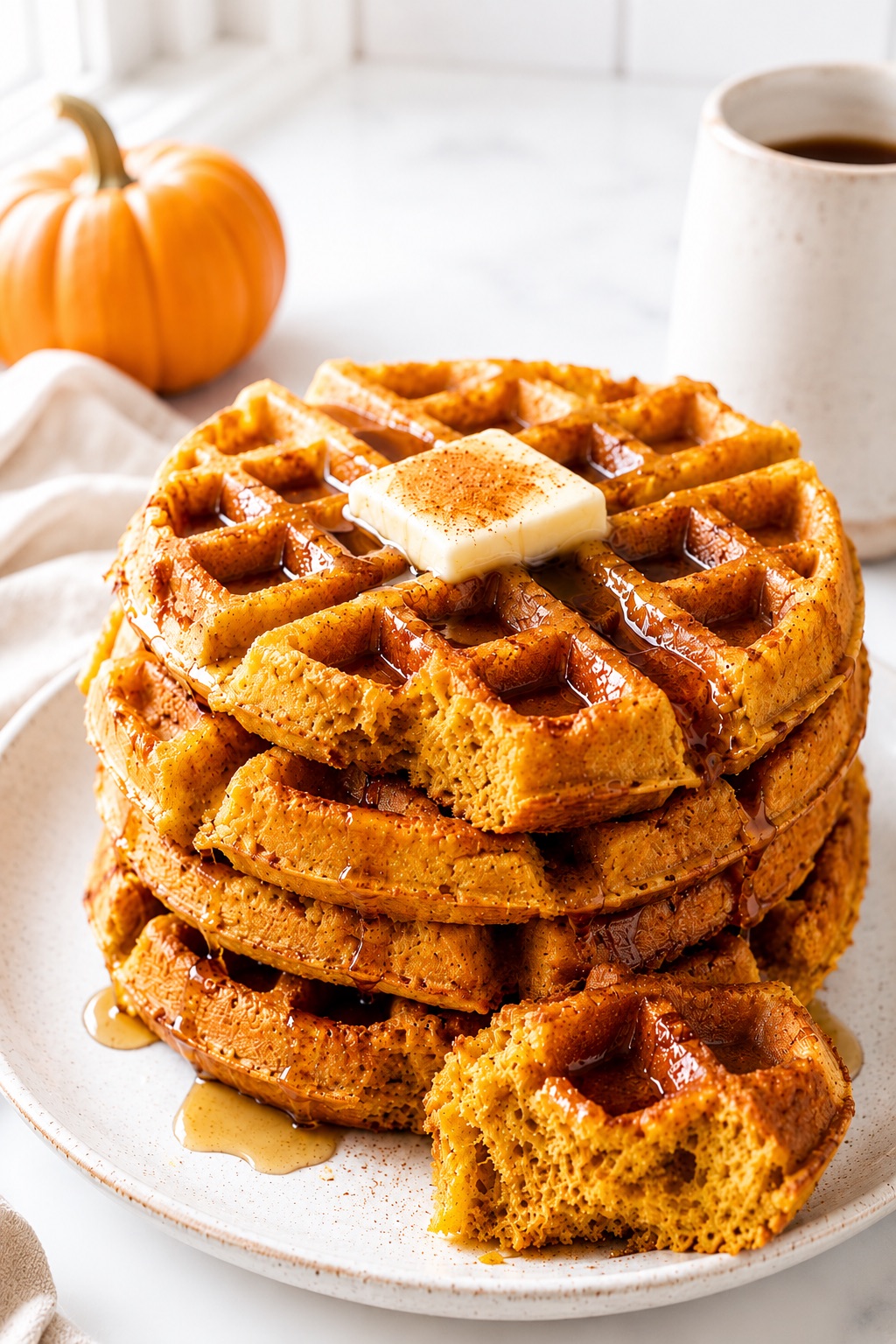 Pumpkin Waffles