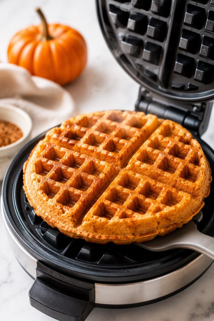 Pumpkin Waffle Recipe Fresh Baked