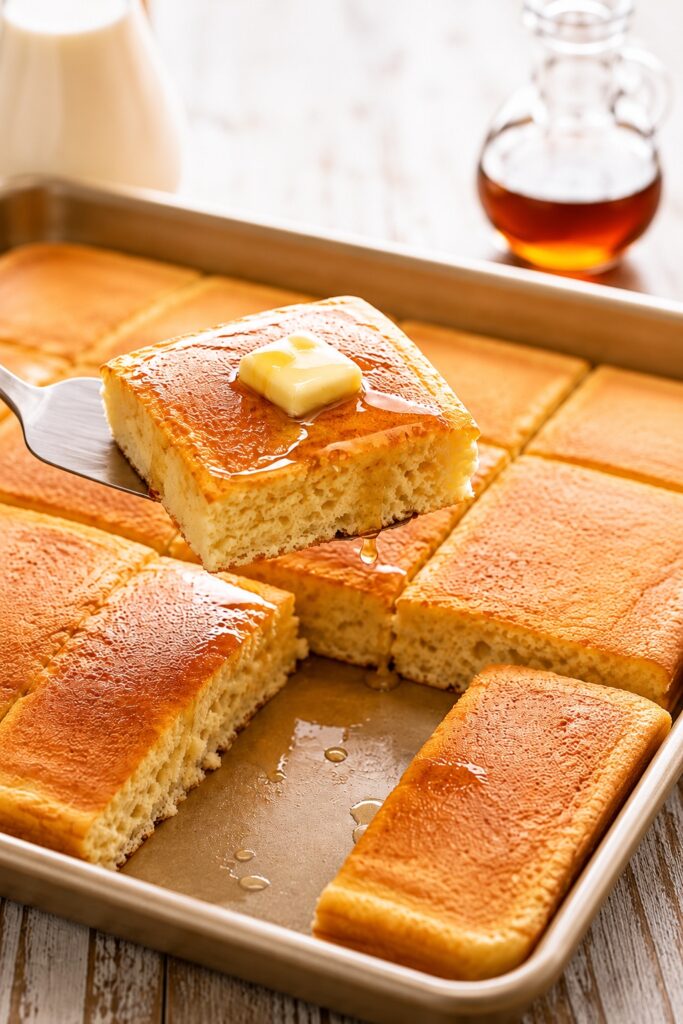 Sheet Pan Pancakes Easy Breakfast Bake