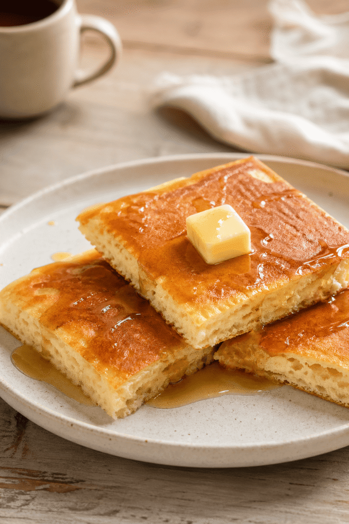 Sheet Pan Pancakes Serving