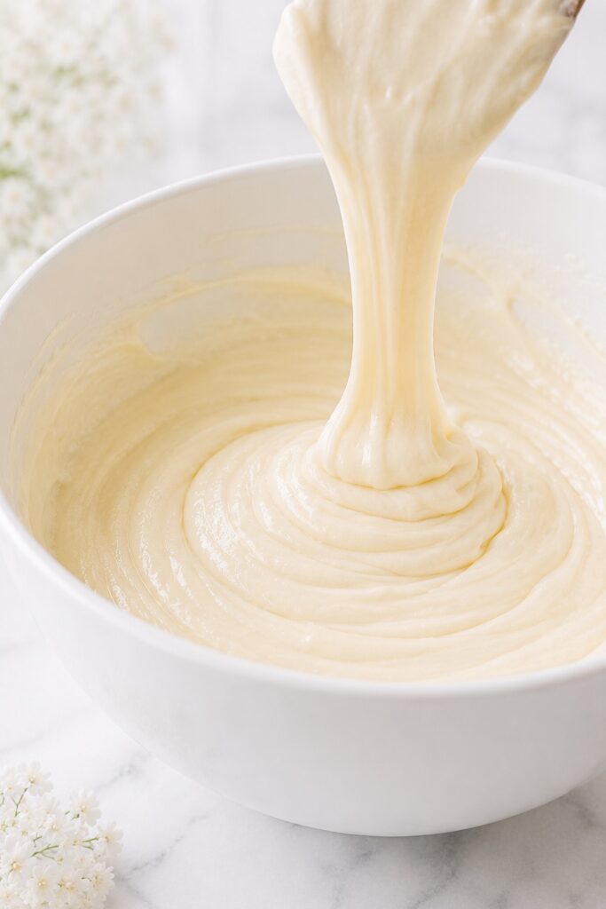 White Cake Batter