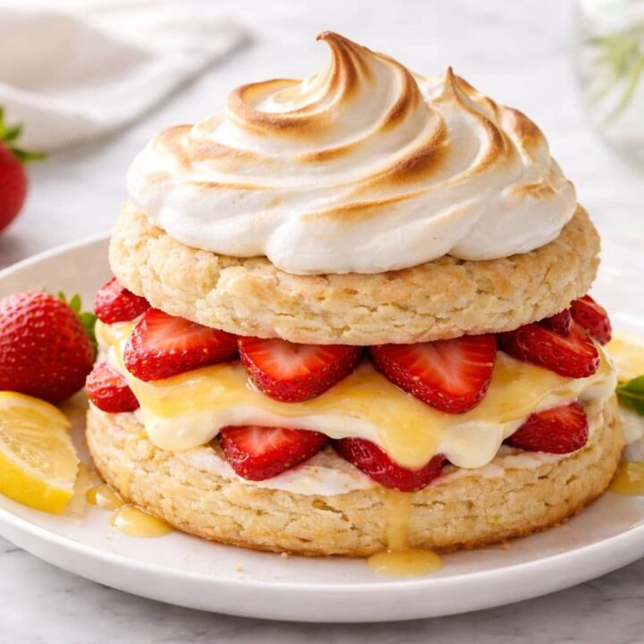 lemon meringue strawberry shortcake recipe