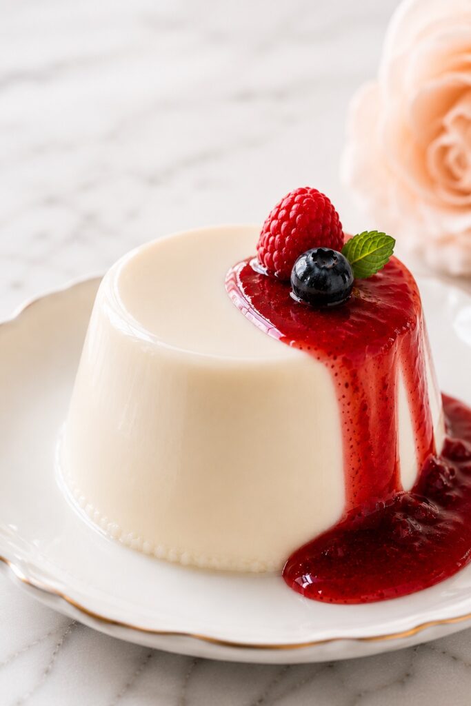 Panna Cotta Naturally Gluten Free Dessert