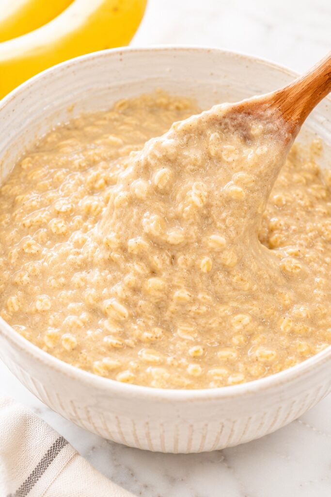Banana Oatmeal Muffins Batter